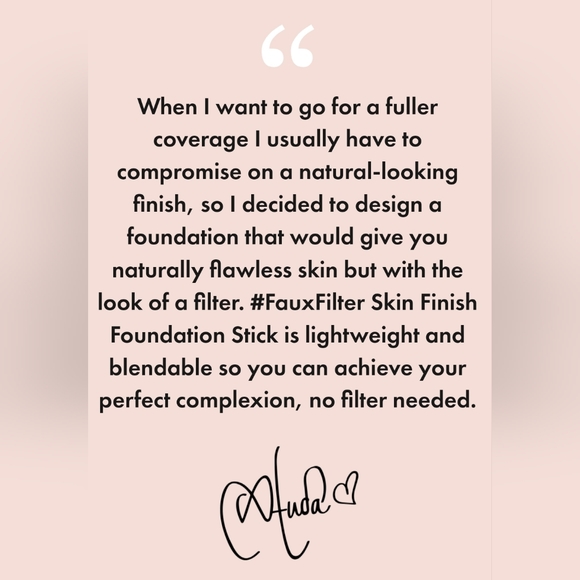 Huda Beauty FauxFilter Skin Finish Buildable Coverage Foundation Stick | BNIB - Picture 8 of 13